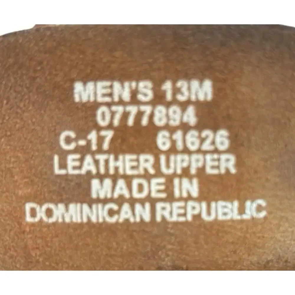 Sperry Top-Sider Authentic Original 2-Eye Boat Shoes Men’s 13M Tan Leather